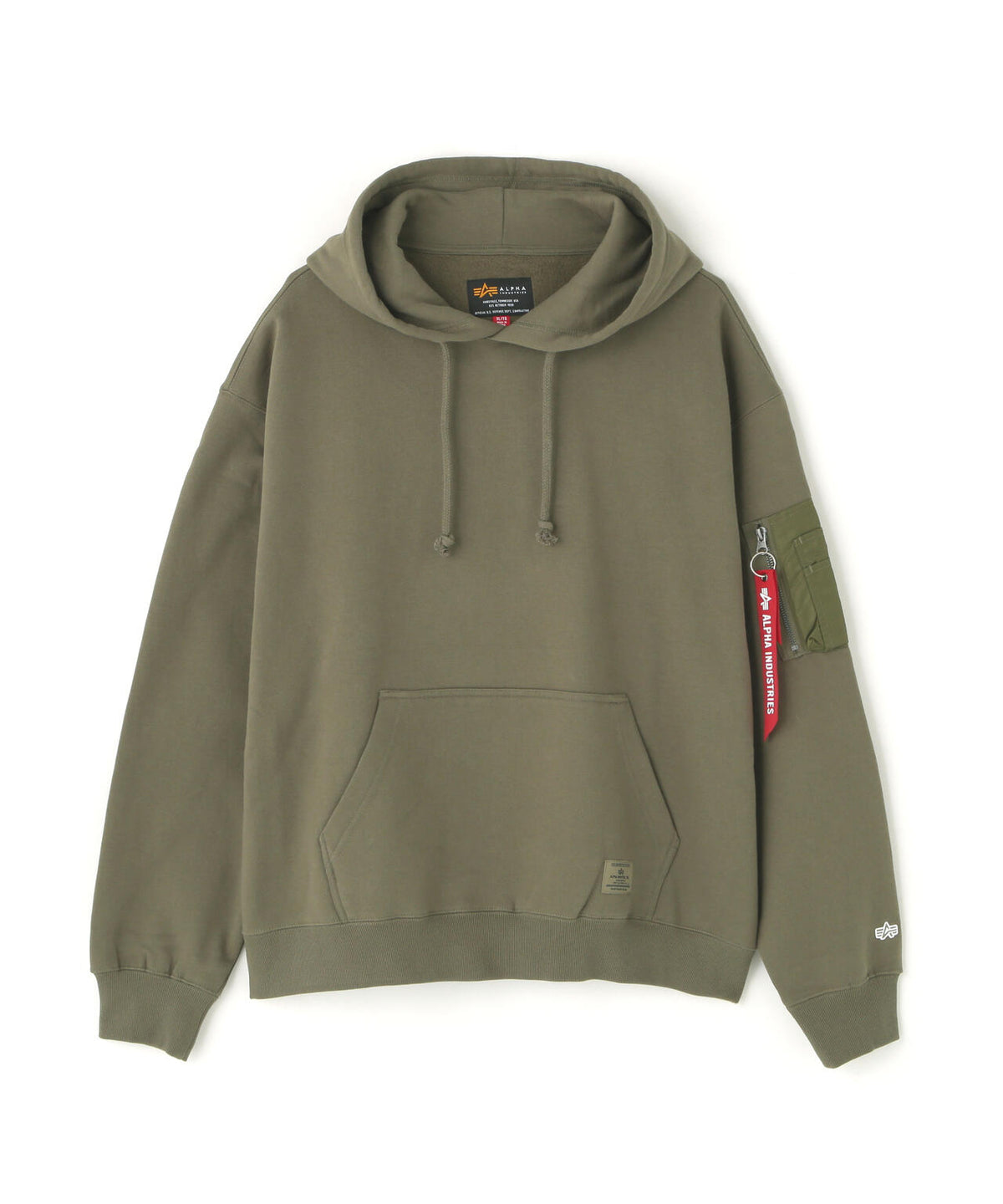 UTILITY POCKET HOODIE RELAXED FIT SWEATSHIRT / ユーティリティーポケット フード パーカ