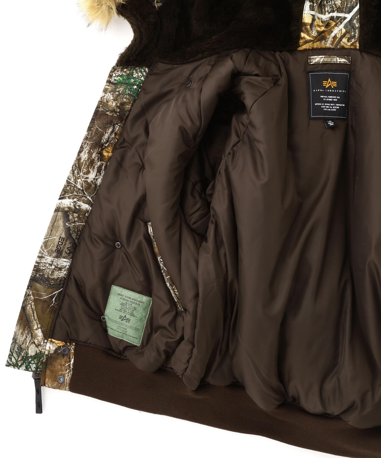 CAMO N-2B HERITAGE FIT PARKA