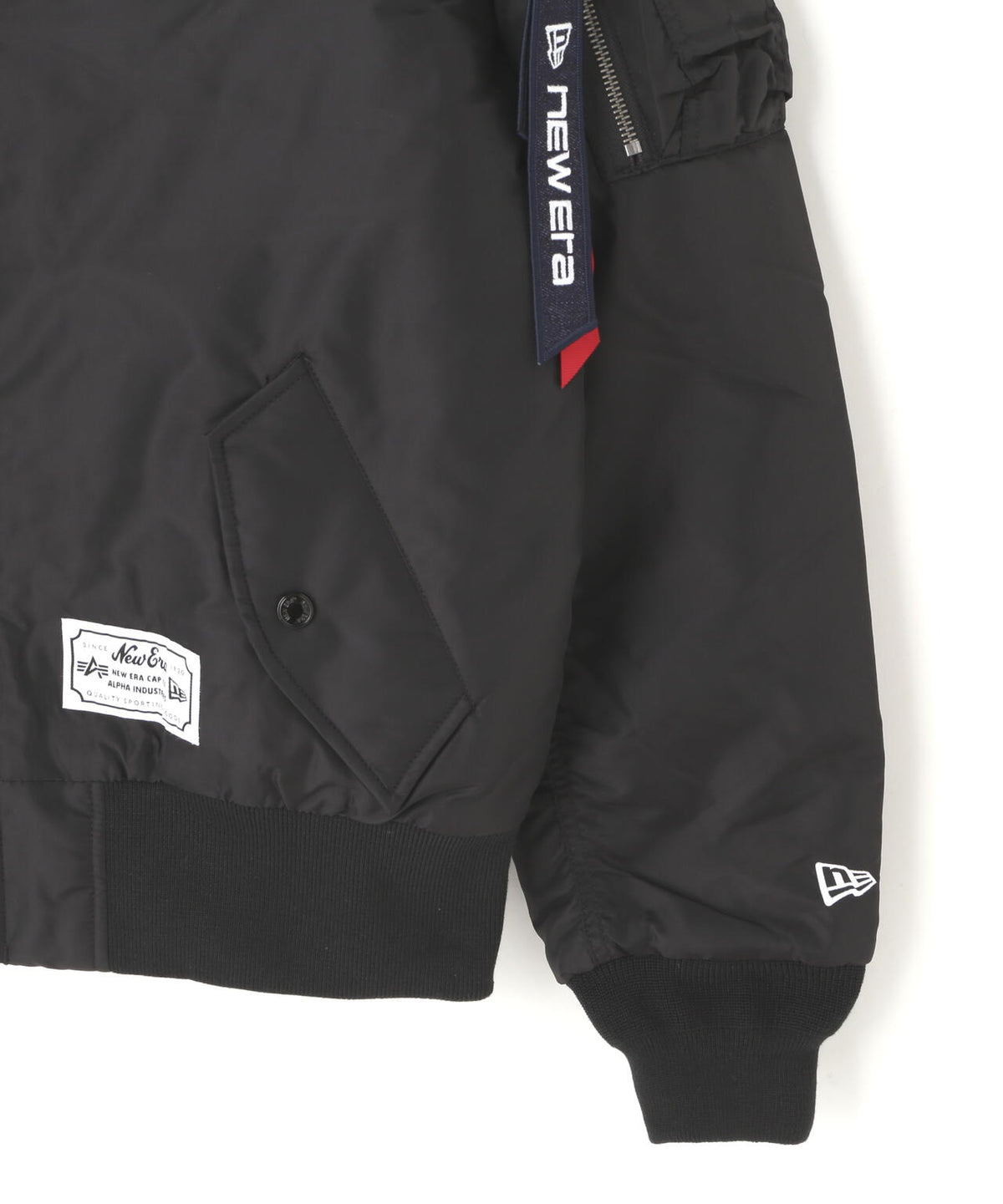 《MLB X ALPHA X NEW ERA》MA-1 FIT FLIGHT JACKET シカゴ・ホワイトソックス