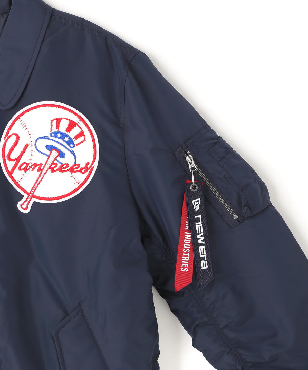 《MLB X ALPHA X NEW ERA》MA-1 FIT FLIGHT JACKET ニューヨーク・ヤンキース