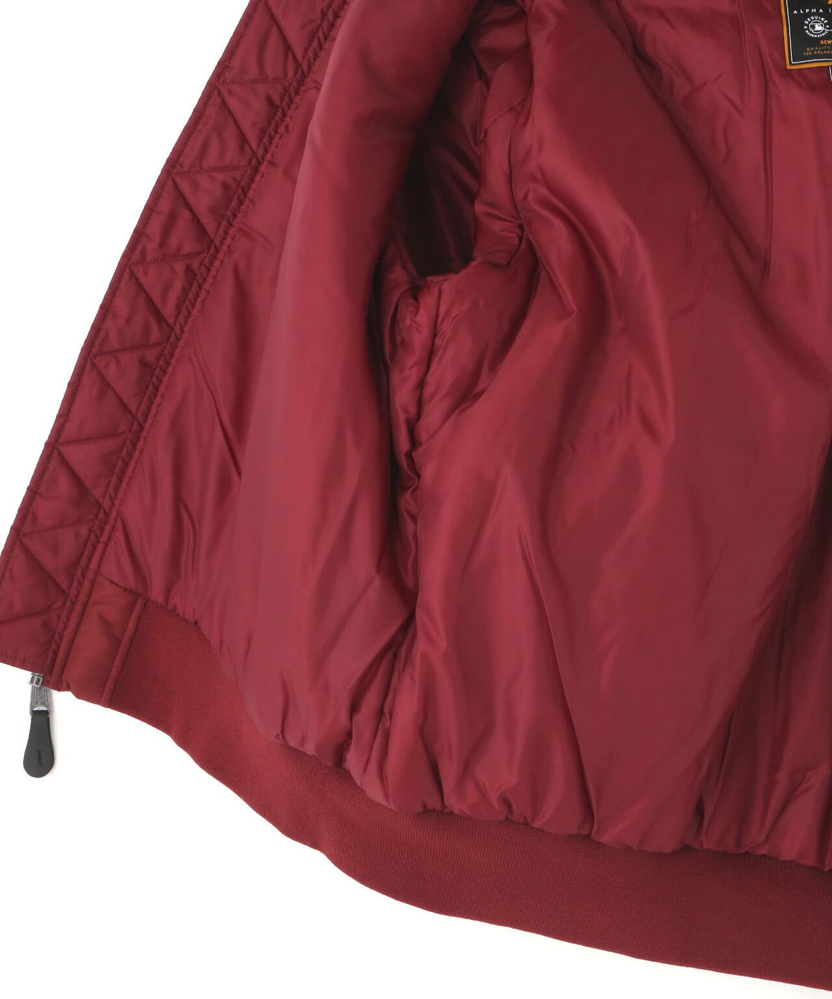 《MLB X ALPHA X NEW ERA》MA-1 FIT FLIGHT JACKET フィラデルフィア・フィリーズ