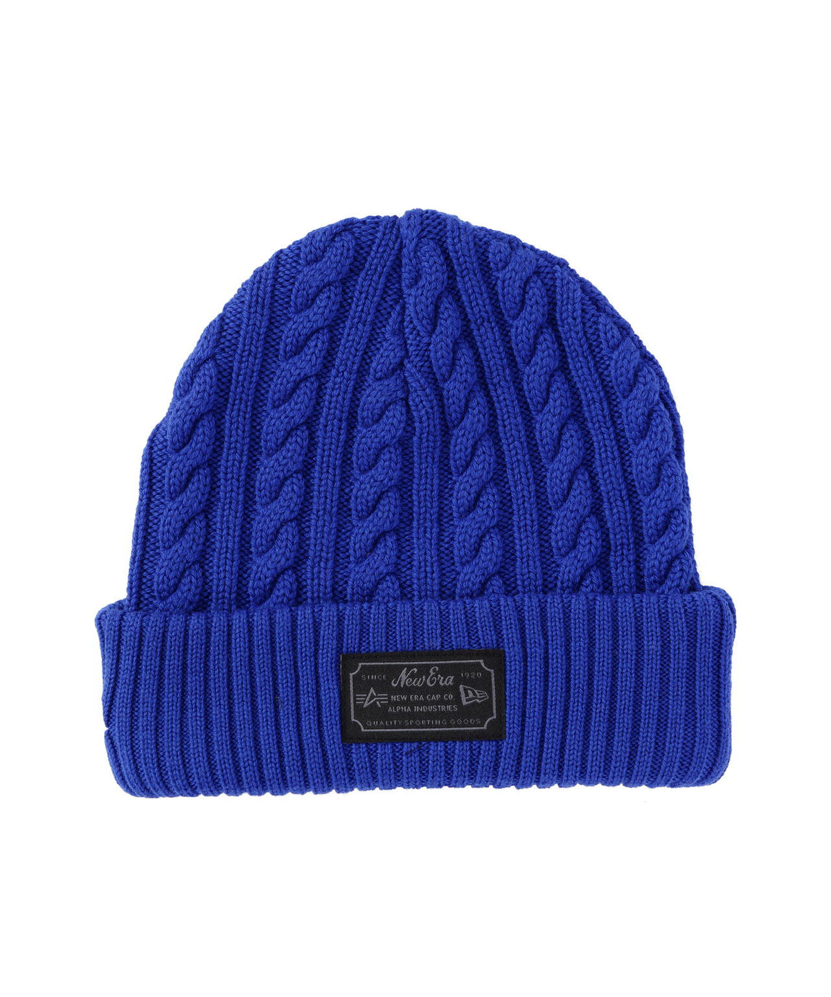 《MLB X ALPHA X NEW ERA》CABLE KNIT BEANIE ロサンゼルス・ドジャース