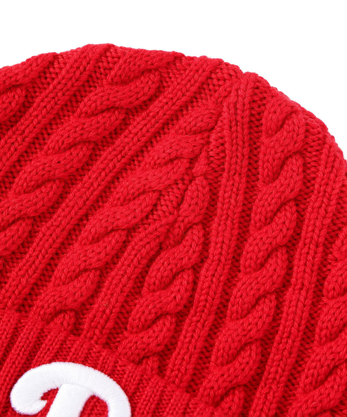 《MLB X ALPHA X NEW ERA》CABLE KNIT BEANIE フィラデルフィア・フィリーズ