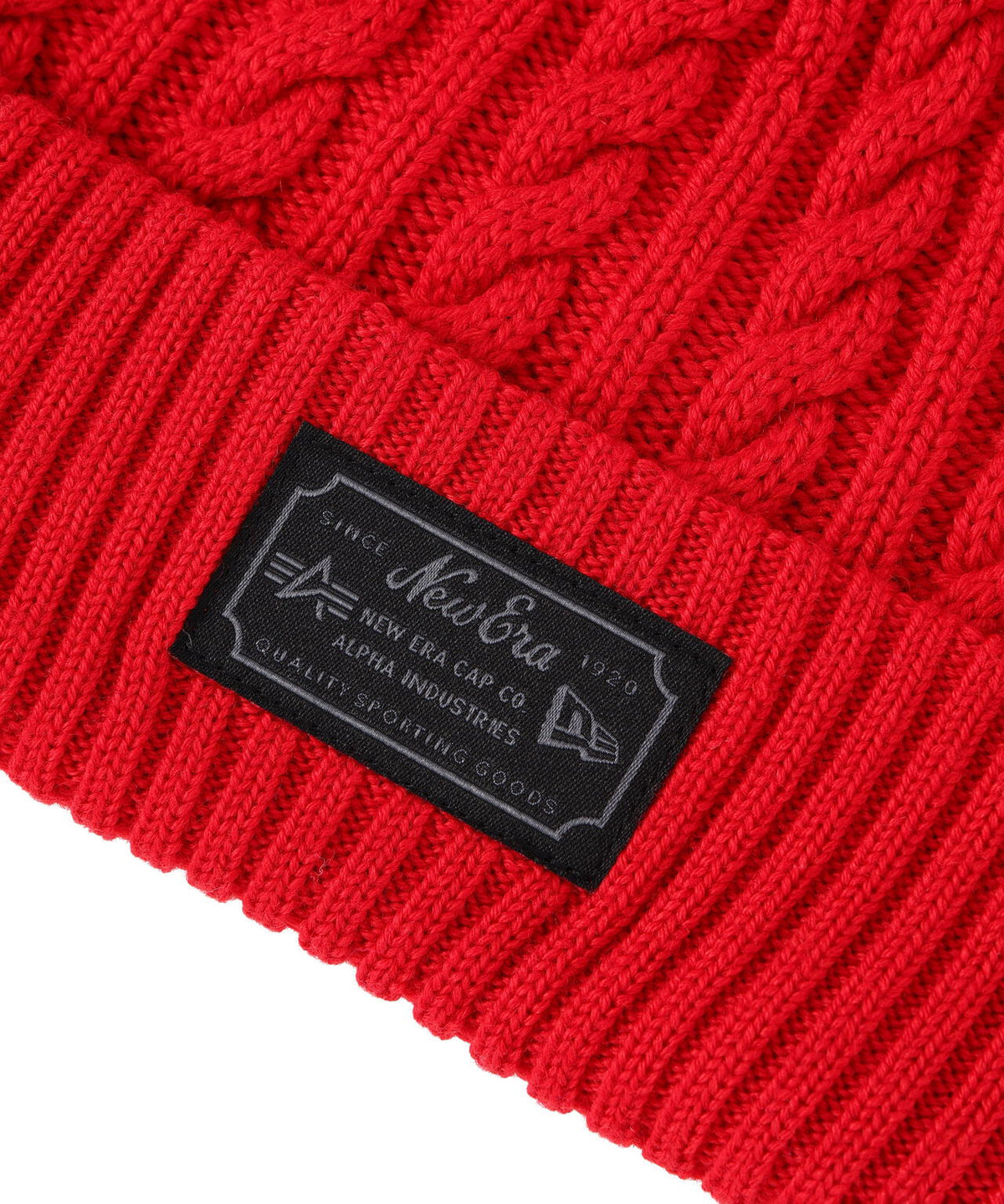 《MLB X ALPHA X NEW ERA》CABLE KNIT BEANIE フィラデルフィア・フィリーズ