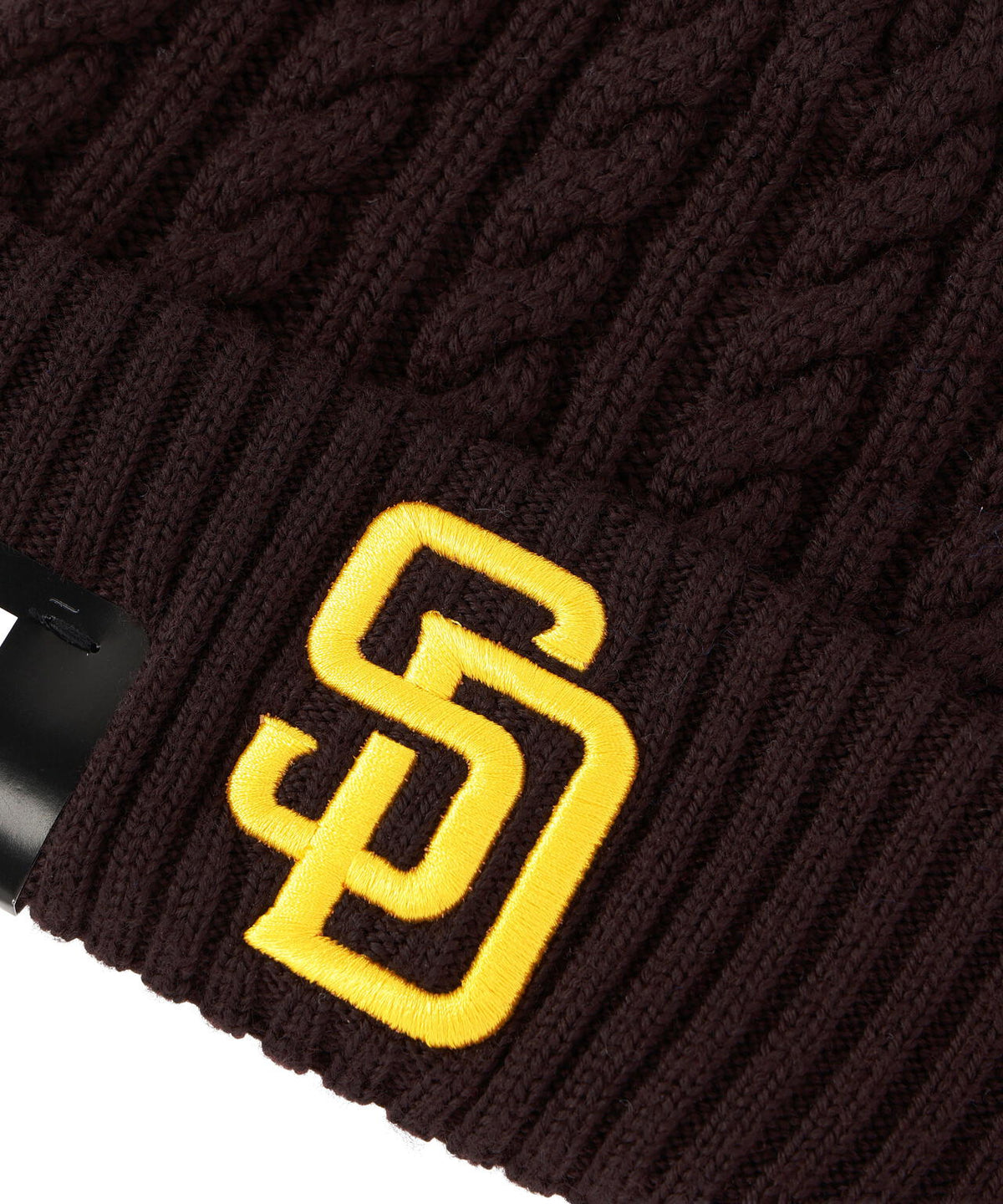 《MLB X ALPHA X NEW ERA》CABLE KNIT BEANIE サンディエゴ・パドレス