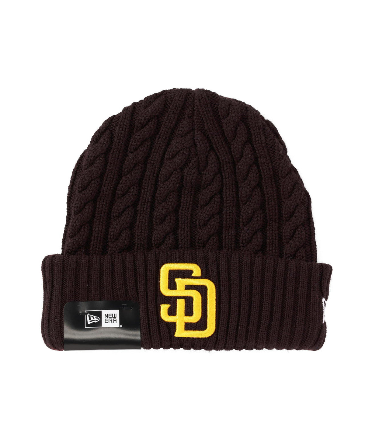 《MLB X ALPHA X NEW ERA》CABLE KNIT BEANIE サンディエゴ・パドレス