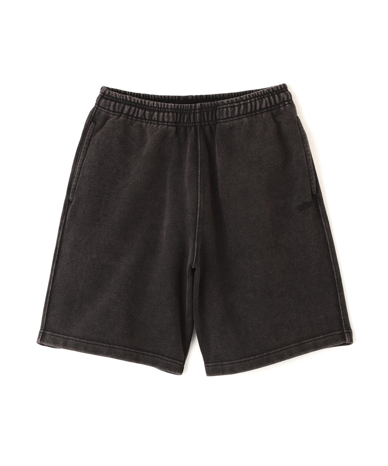 lifemania raw line shorts sサイズ SNOW WASH SWEAT SHORTS ｜アルファ インダストリーズ