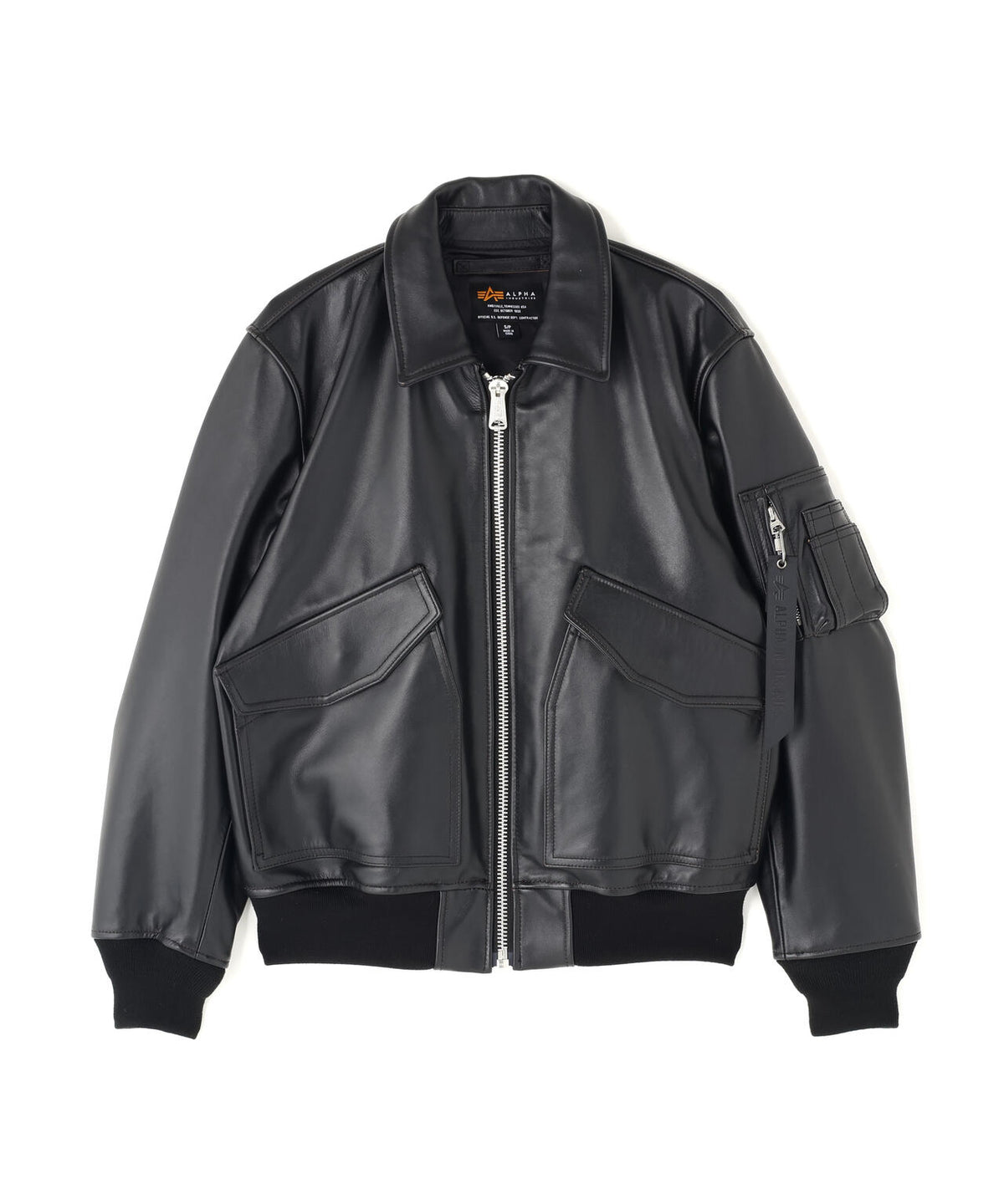 LEATHER CWU 36／P FLIGHT JACKET