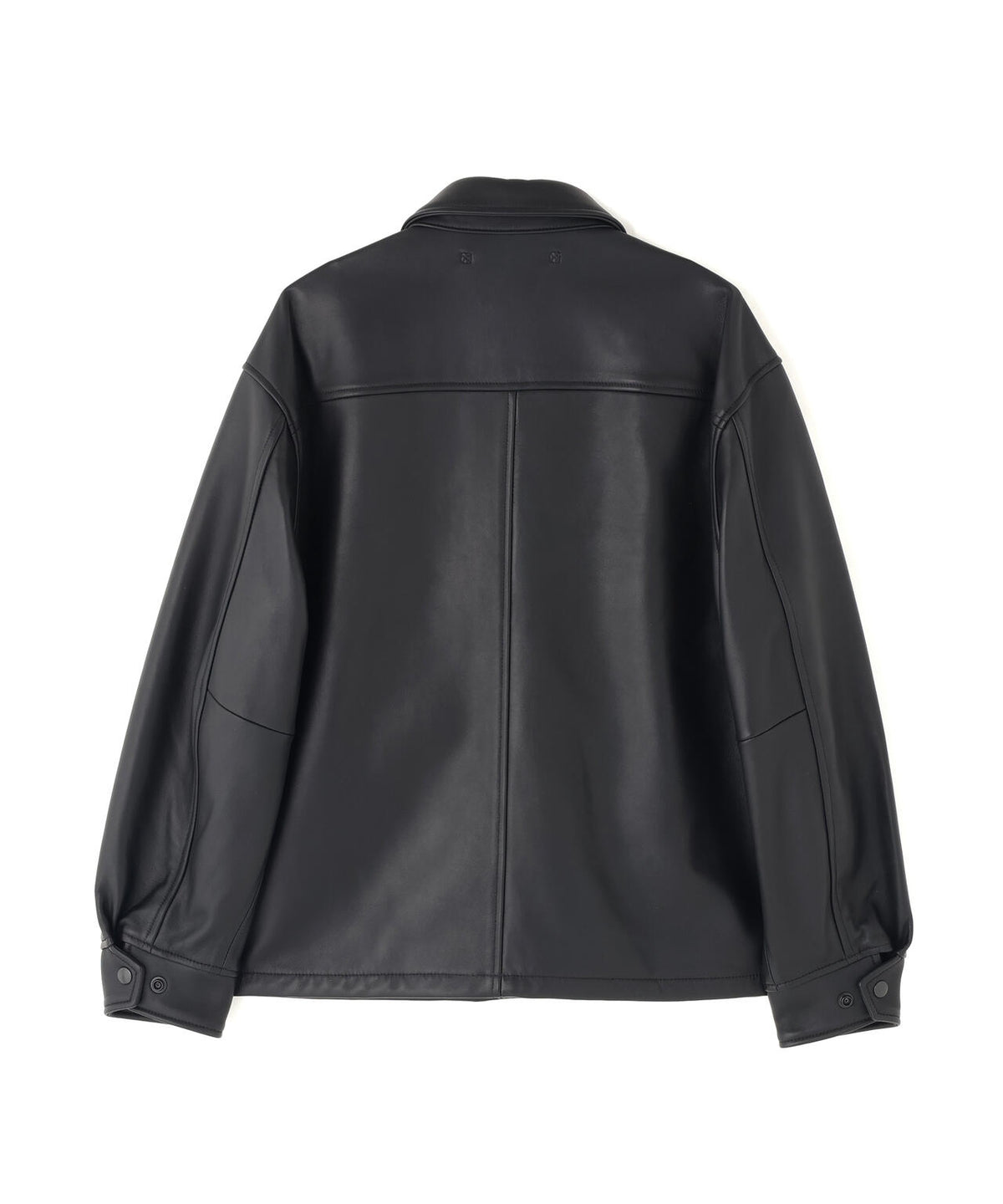 LEATHER LIGHT AVIATOR JACKET
