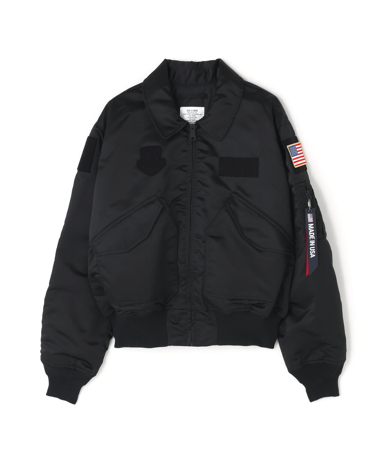美品✨アルファインダストリーズ CWU-45/P 黒 フライトジャケット M Alpha Industries（アルファ・インダストリーズ） アルファ