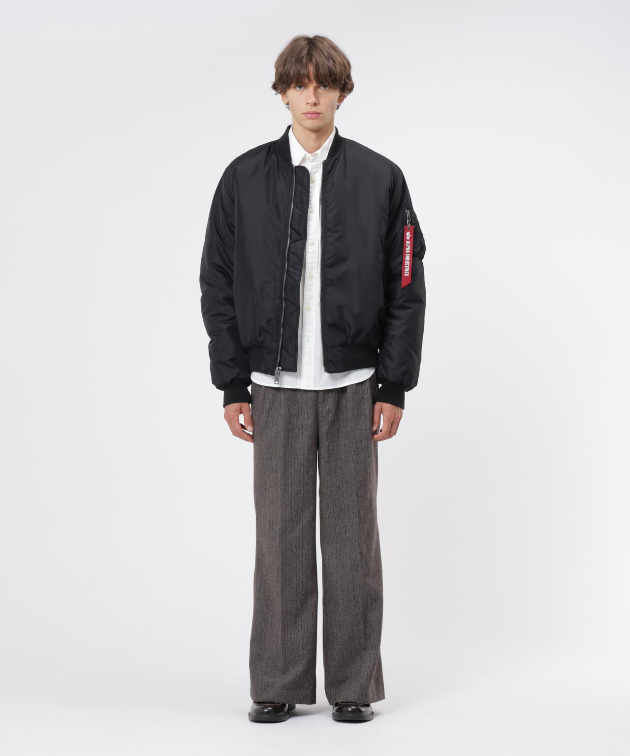 OXFORD MA-1 RELAXED FIT FLIGHT JACKET / エムエーワン