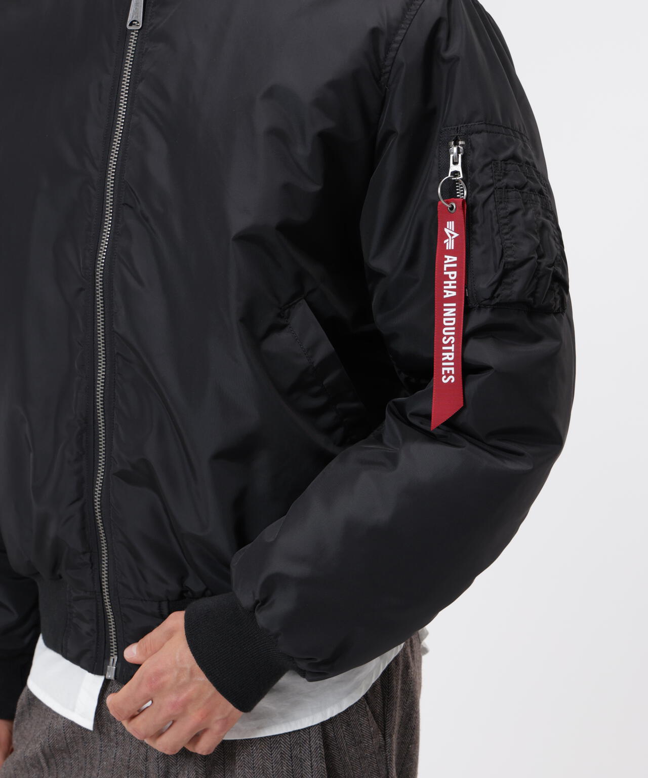 OXFORD MA-1 RELAXED FIT FLIGHT JACKET ｜アルファ インダストリーズ