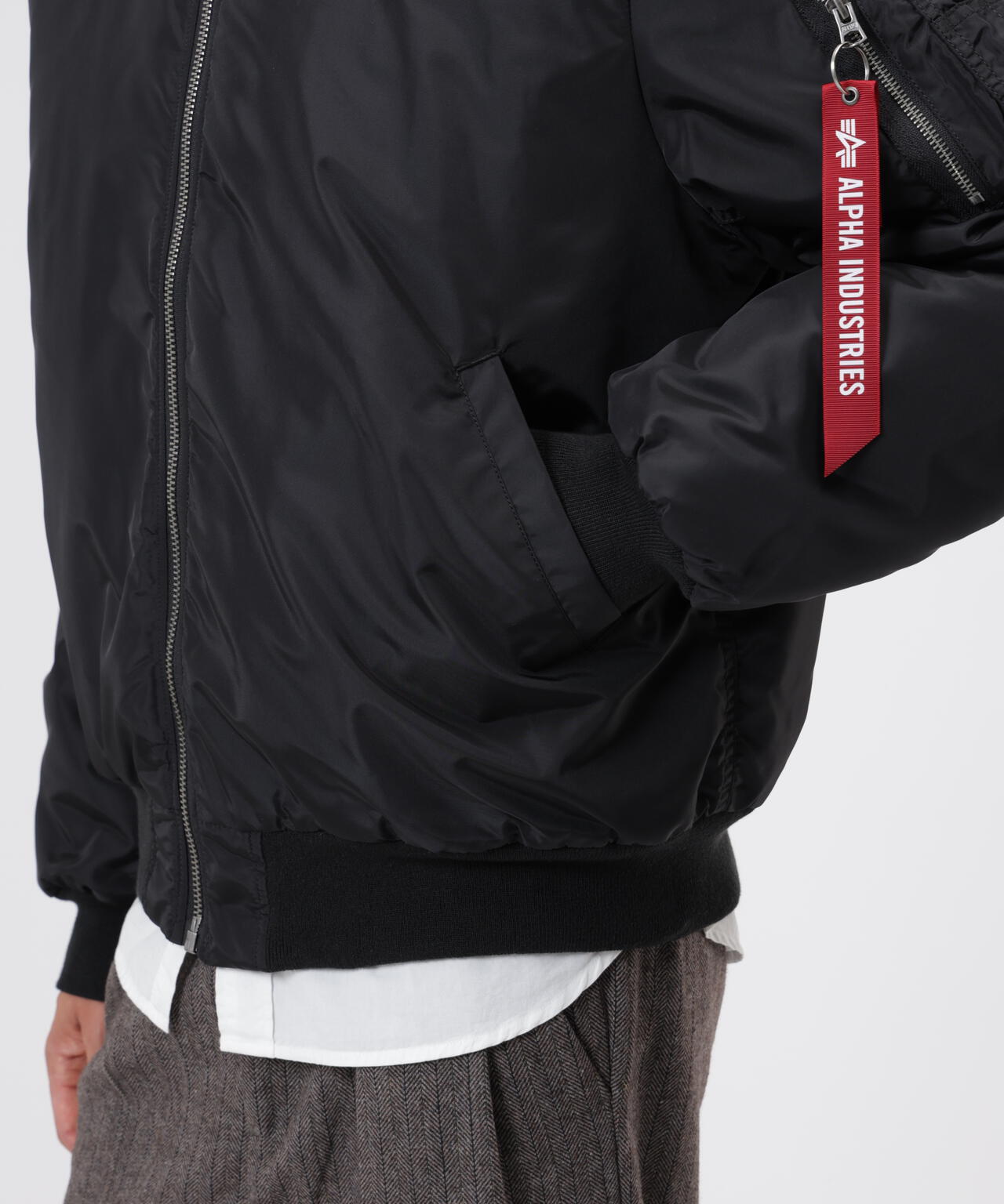 OXFORD MA-1 RELAXED FIT FLIGHT JACKET ｜アルファ インダストリーズ