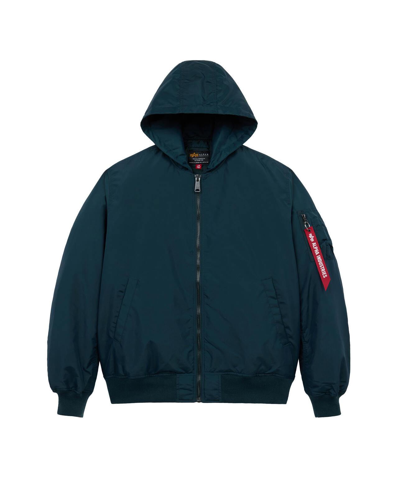 OXFORD MA-1 HOODED RELAXED FIT FLIGHT JACKET ｜アルファ