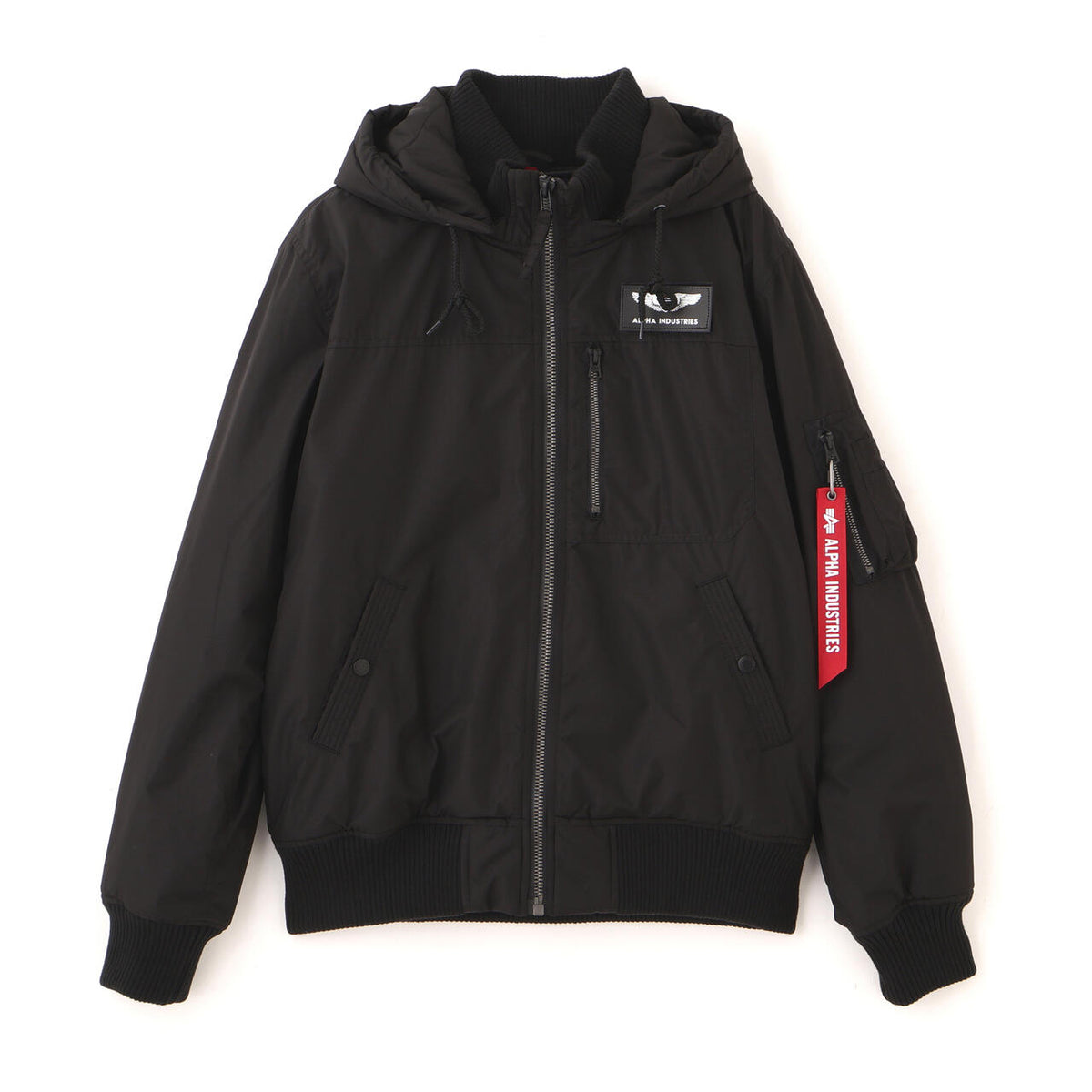 MA‐1 HOODED REGULAR FIT FLIGHT JACKET ｜アルファ インダストリーズ