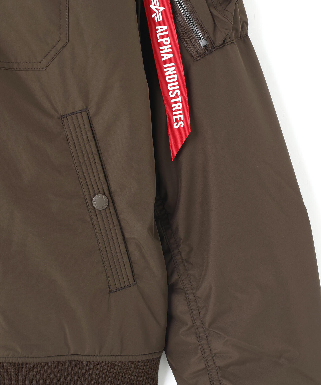 MA‐1 HOODED REGULAR FIT FLIGHT JACKET