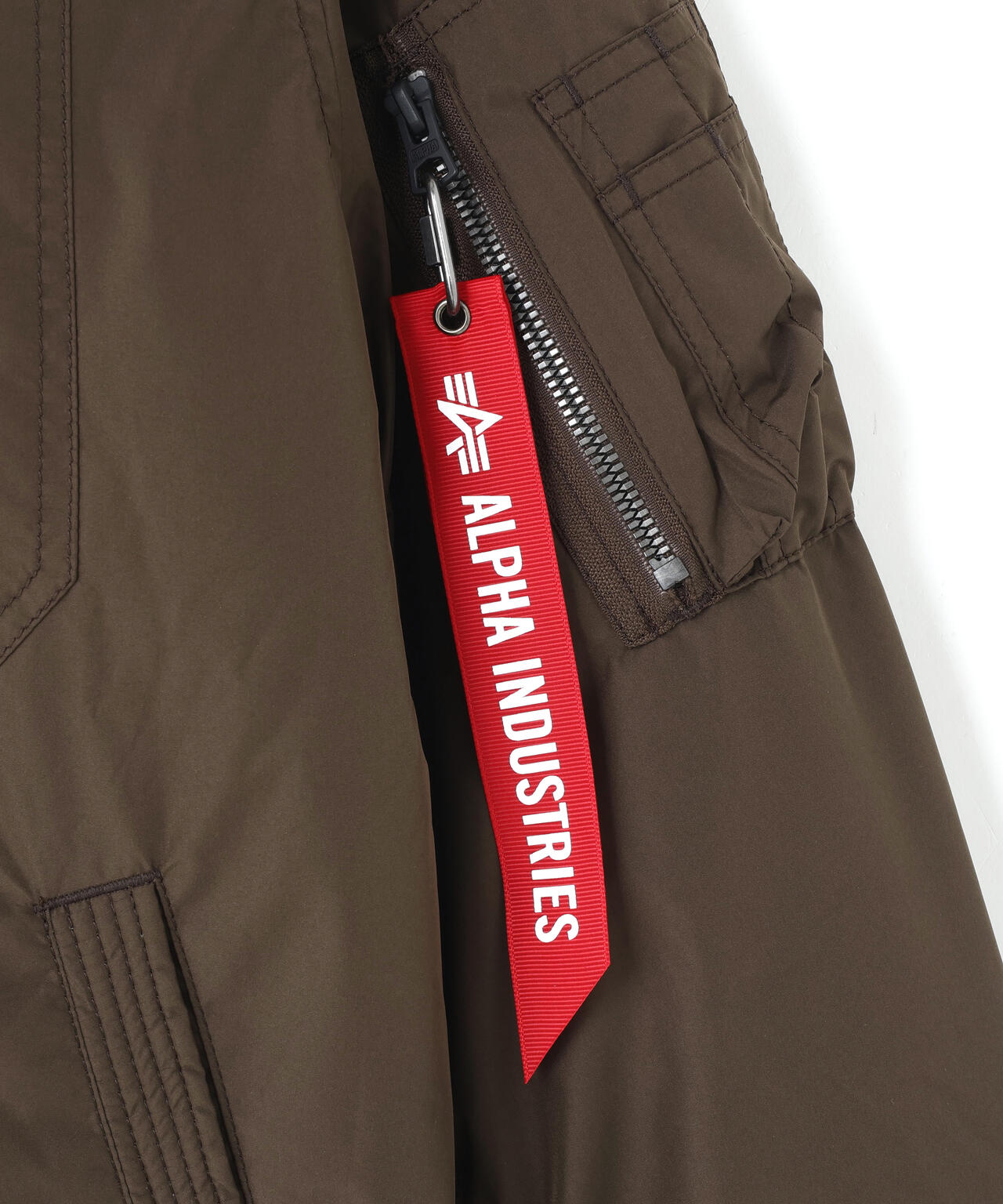 MA‐1 HOODED REGULAR FIT FLIGHT JACKET