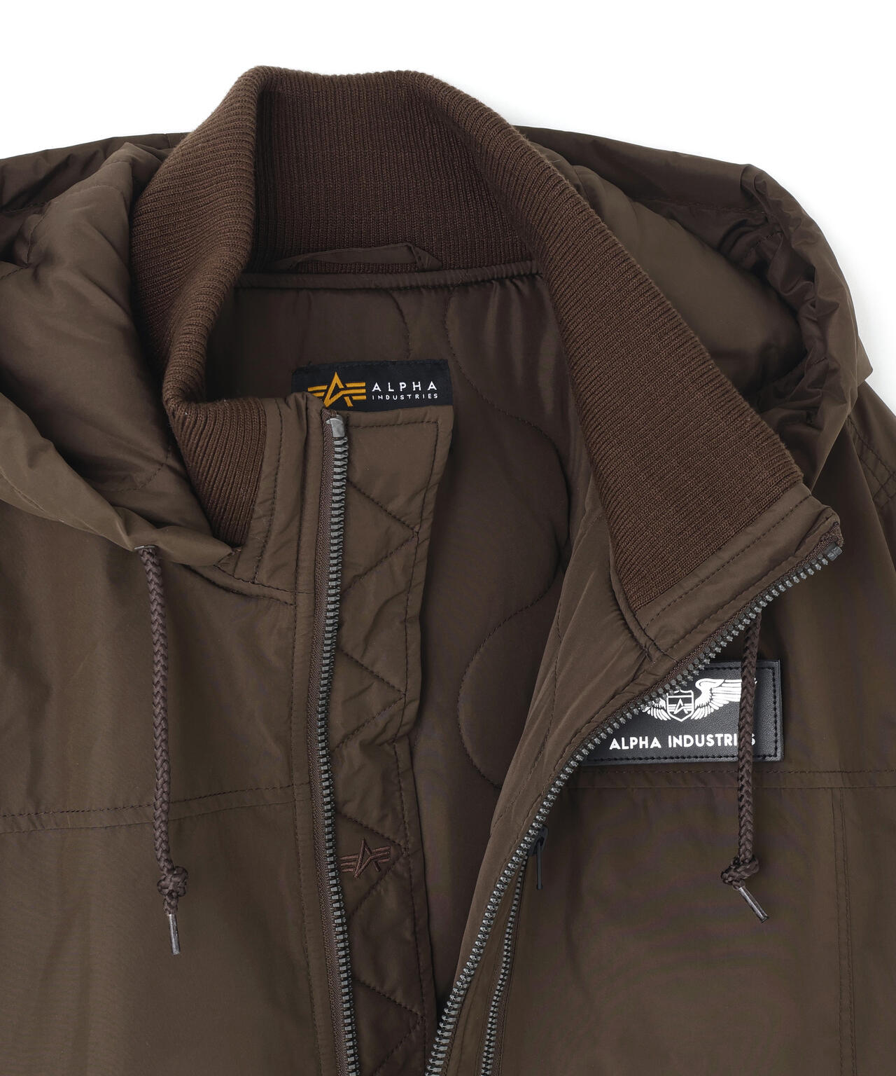 MA‐1 HOODED REGULAR FIT FLIGHT JACKET