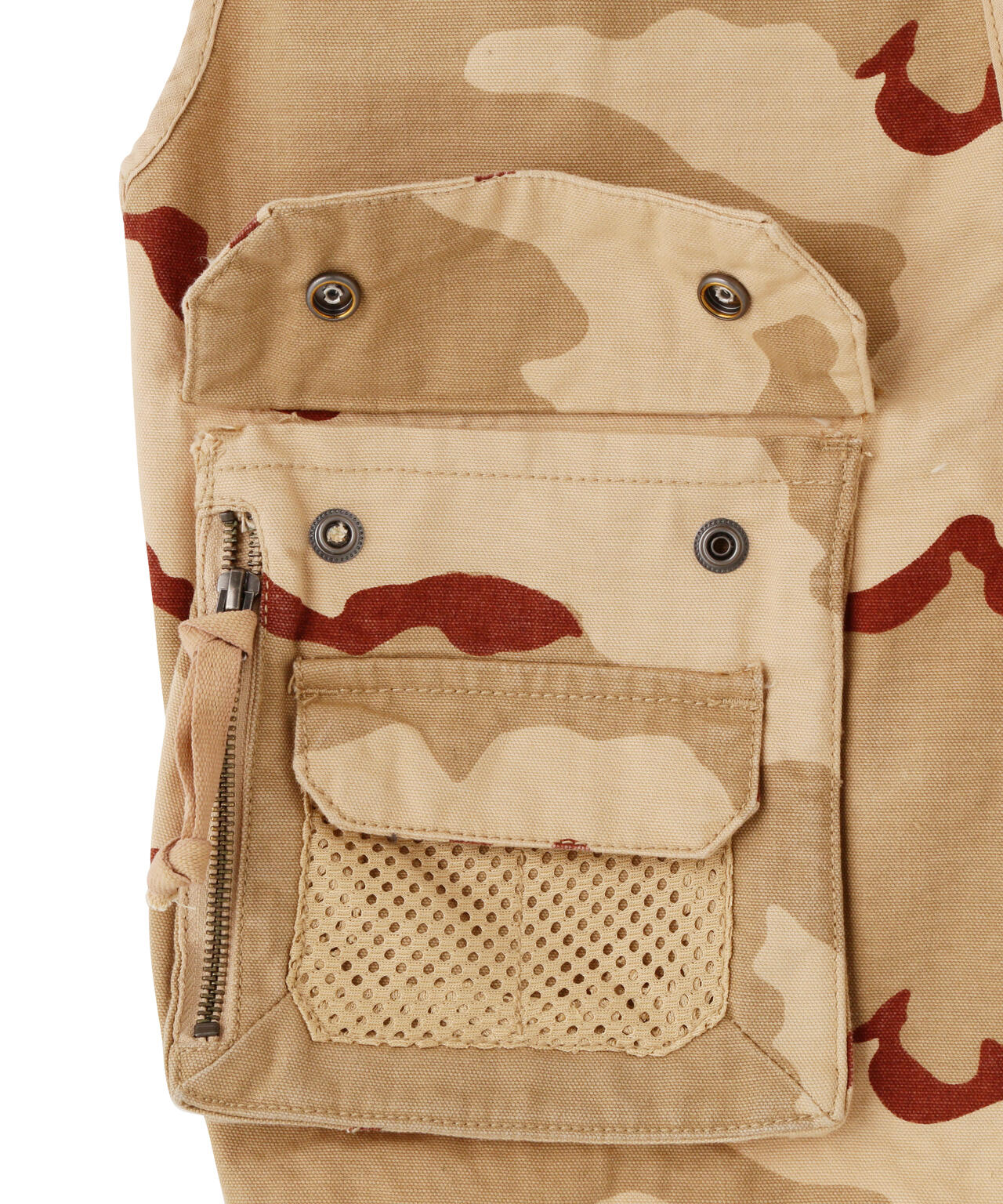 Mesh Utility Vest Camo