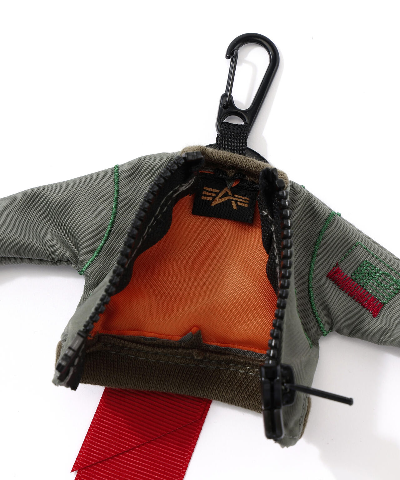 Alpha ma-1 USA製 MA‐1 KEYCHAIN ｜アルファ インダストリーズ
