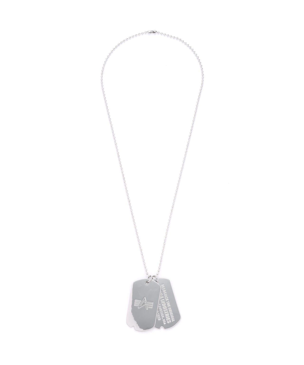 Dog Tag Necklace ｜アルファ インダストリーズ