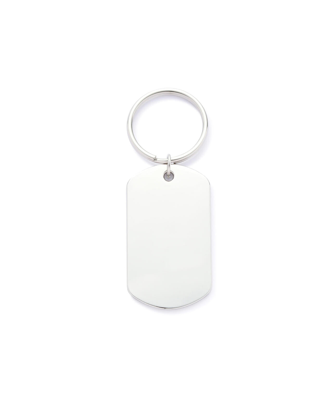 Dog Tag Key Ring