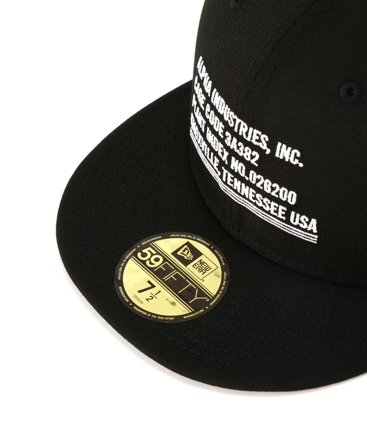 NEW ERA》59FIFTY CAGE CODE HAT ｜アルファ インダストリーズ